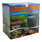 Filtro Externo Aquario 750 L/h Litwin 110v (700 Luxo)