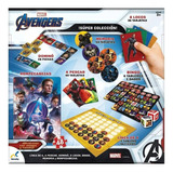 Avengers Juego De Mesa 7 Domino Bingo Memoria Rompecabezas 
