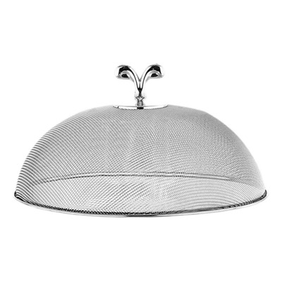 Protetor De Malha Inox Para Alimentos, Tenda Diâmetro 24 Cm
