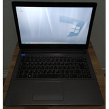 Notebook Zmax Amd E1-2100 8gb 240gb Windows 7 Usado
