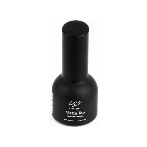 Gel Uv/led Top Coat Matte City Girl 10ml Uñas Esculpidas