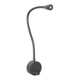 Lámpara De Pared Dirigible Led 1.7w 40k Negro Dimeable Magg