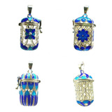 Perfume Diffuser Pendant Medallion 4 Pieces For