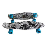 Skate Longboard Cruiser Radical Penny Resistente Roda 80a