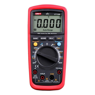 Uni-t Multímetro Tester Digital True Rms Ut139b Cap Frec | Envío gratis