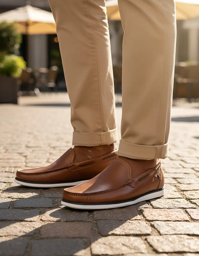 Gino Cherruti Zapato Casual Para Hombre Camel, Cod. 112240-1 | Envío gratis