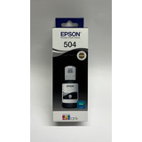 Tinta Original Epson 504 Negro T504120 L4150/ L6161 127ml