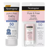 Kit 2 Protetor Solar Pure & Free Baby Neutrogena