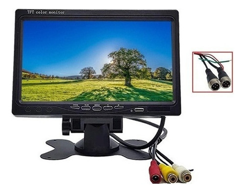 Mini Tv Monitor Hd De 7 Pulgadas Pantallas De Coche Portát U