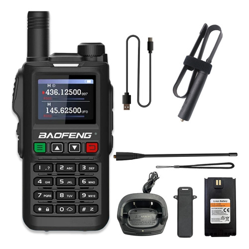 Gps Radio Walkie Talkie Largo Alcance 10w Am/fm Uhf/vhf Usbc