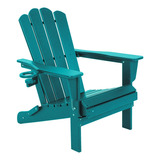 Doubob Adirondack Plegable De Plstico Para Exteriores, Hdpe,