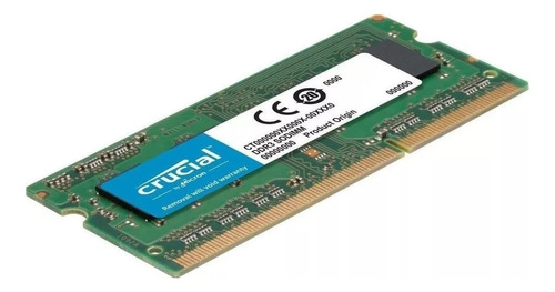 Memoria Ram Ddr3 4gb 1600mhz Portatil Crucial