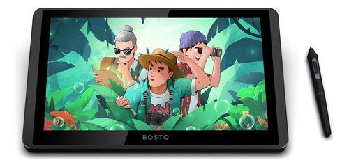 Tableta Gráfica En Pulgadas Dibujo Gráfico H-ips Bosto Lcd