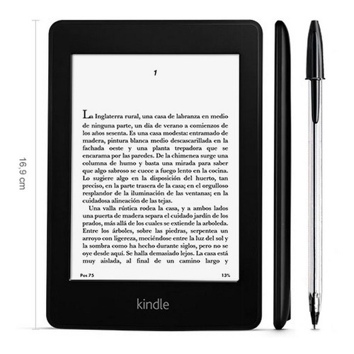 Lector Digital Kindle Paperwhite Amazon Luz Wifi 4gb 300ppp