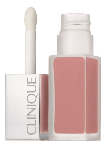 Labial Clinique Pop Liquid Matte 01 Cake Pop, Sin Caja