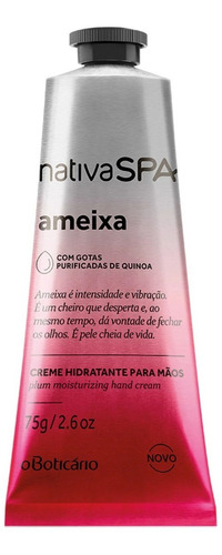 O Boticario Nativa Spa Hidratante Maos Ameixa 75g