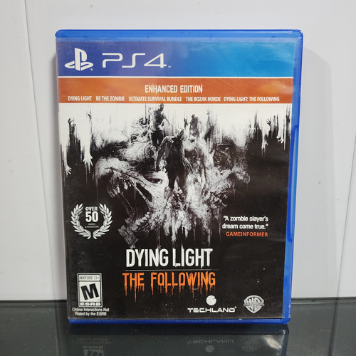 Dying Light The Following Enhanced Edition Ps4 Fisico Usado