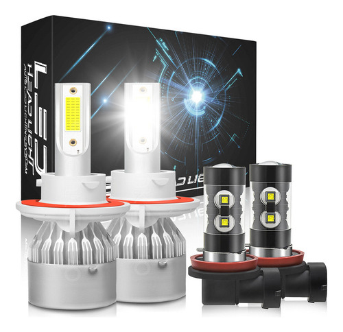 Faro Led Y Bombilla Antiniebla Para Chevy Cruze 2011-2015 Yy