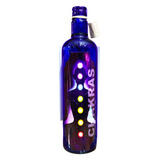 Botella Hoponopono Vidrio Azul Solarizar Agua