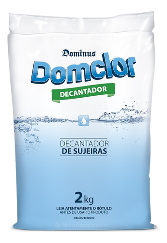 Decantador Domclor 2kg Sulfato De Alumínio