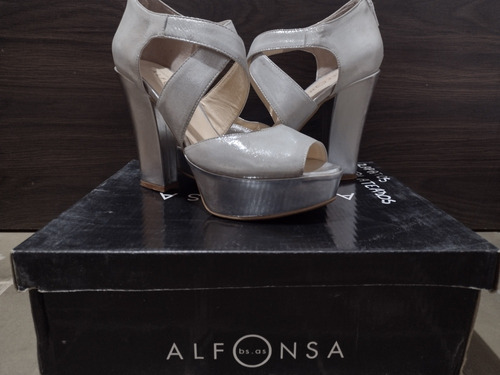 Zapatos Alfonsa Bsas Mujer De Fiesta Usados