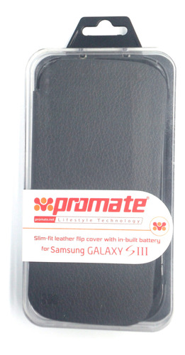 Estuche Bateria Para Samsung Galaxy S3 En Negro