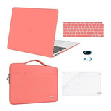 Combo De Accesorios Macbook Air 13 A2337 A2179 A1932 Coral