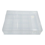 Caja Organizador Plástico Grande Gavetera 12 Div X5 Uni 23cm