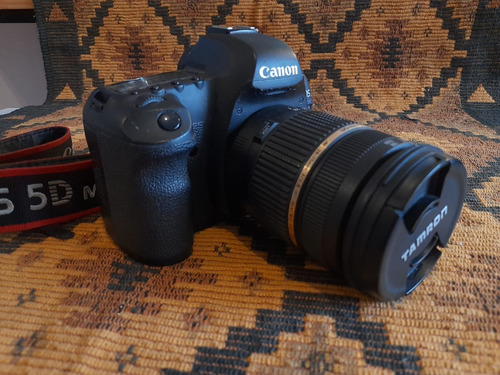  Canon Eos 5d Mark Ii Dslr Color  Negro +  Lente Tamron 24-7