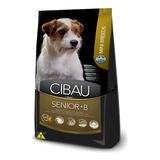 Alimento Cibau Para Cão Senior De Raça Pequena Em Sacola De 3kg