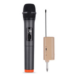 Microfone Sem Fio Handheld Uhf Dynamic Mic Com Portable