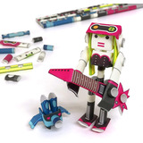 Linda Y Doby Paper Craft Robot Kit De Japón  Punk Rock...
