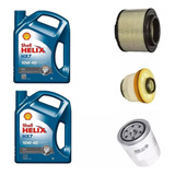 Kit De Filtros  + Aceite Shell Toyota Hilux 2.5/ 3.0 - Parat
