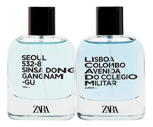 Zara Seoul + Lisboa Edt - Pack 2x80ml