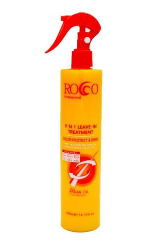 Rocco® Protector Térmico Anti-frizz Con Argan Naranjo 400ml