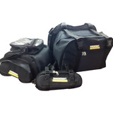 Combo Alforjas Extra-grandes Ridercraft +bolso Tanq +cartuch