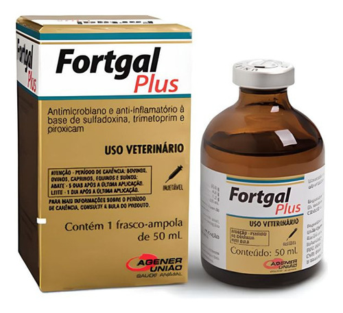 Fortgal Plus Antimicrobiano 50 Ml - Uniao Agener