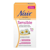 Tiras Depilatorias Piel Sensible  Nair 20 Tiras Dobles