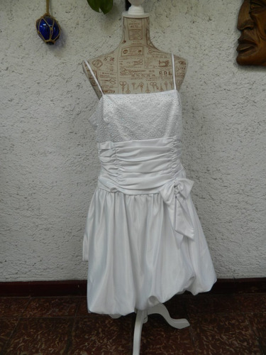 Vestido Fiesta Nº 17/ Novia / Talla Xxl