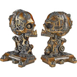 Sujetalibros Decorativos Design Toscano, Esqueleto Ciborg