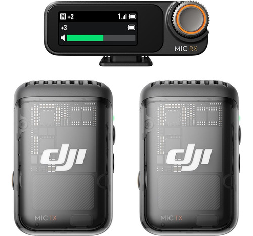 Microfono Dji Mic 2 (2tx+1rx+estuche De Carga)