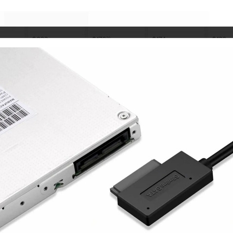 Adaptador Slim Sata A Usb Para Lectoras De Netbook Notebook