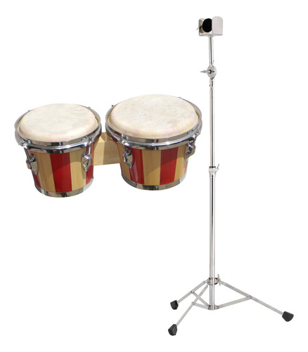 Combo Bongo Semi Profesional + Soporte