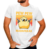 Playera Pollito Pew Pew Para Hombre Var#9