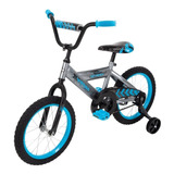 Bicicleta Infantil Huffy Kinetic Rodada 16 Niños Entrenar Color Gris