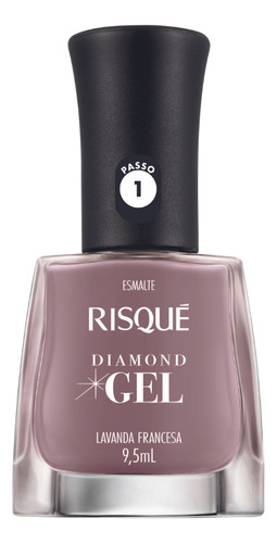 Esmalte Diamond Gel Lavanda Francesa Manicure Risque 9,5ml