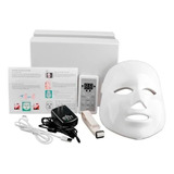 Mascara Led Tratamento Facial Fototerapia 7 Cores 