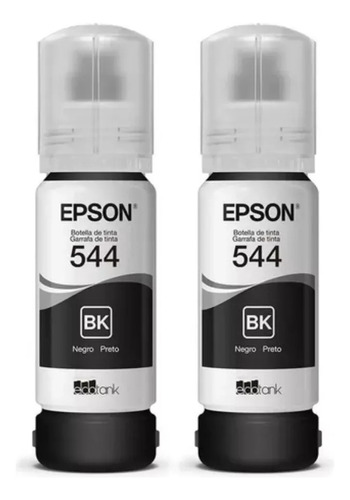 Kit (2) Tinta Epson T544 Ecotank Tinta Continua L1210 L3210.