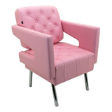 Sofá Cadeira De Espera Spyder Recepção Móveis Salão Beleza