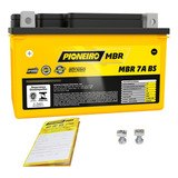 Bateria Para An 125 Burgman Mbr 7a Bs 12v 7ah Selada